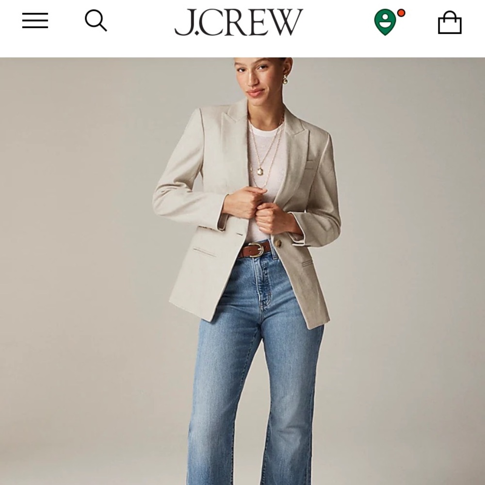J.Crew Light Tan Blazer
